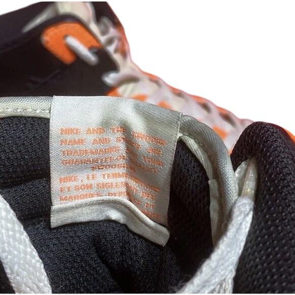 Nike Zoom Dunk High Top Premium Shoes Orange Black 317891-181 Mens Size 10 2009 main image 5